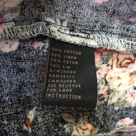 LUCCA COUTURE COTTON FLORAL COCKTAIL BLAZER - Picture 4 of 8